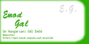 emod gal business card
